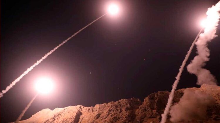 Iranian rockets fired against American troops in Syria